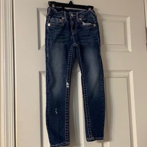 True Religion distressed jeans